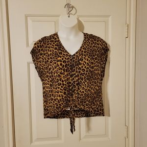 Leopard Blouse